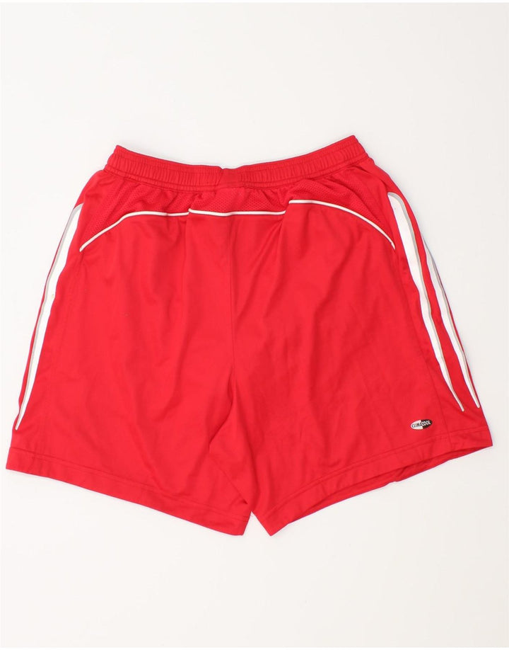 Adidas Mens Climacool Sport Shorts Medium  Red Polyester