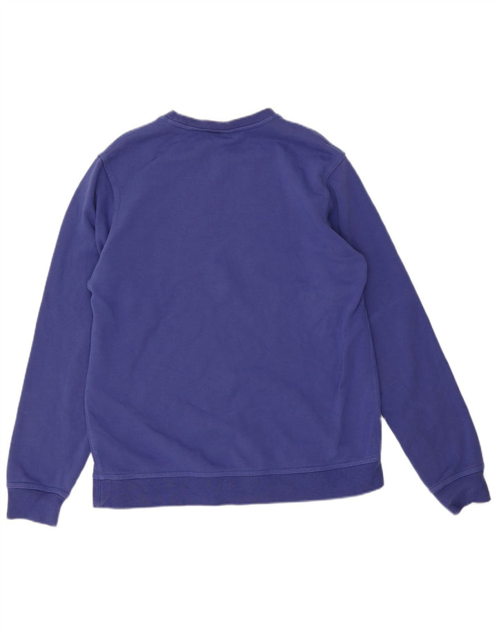 Nike Mens Sweatshirt Jumper Large Blue Cotton