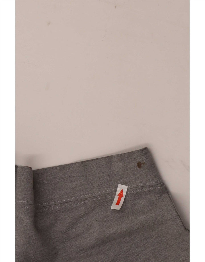 Marks & Spencer Womens Tracksuit Trousers UK 8 Small Grey Cotton