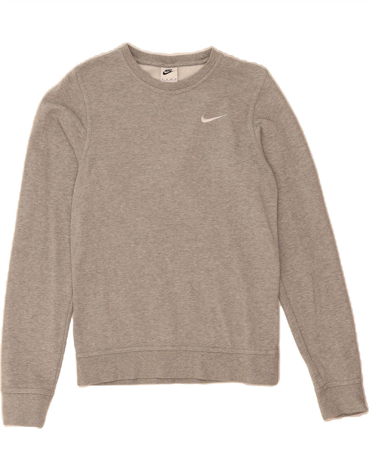 NIKE Mens Sweatshirt Jumper XS Grey Cotton Vintage Nike and Second-Hand Nike from Messina Hembry 