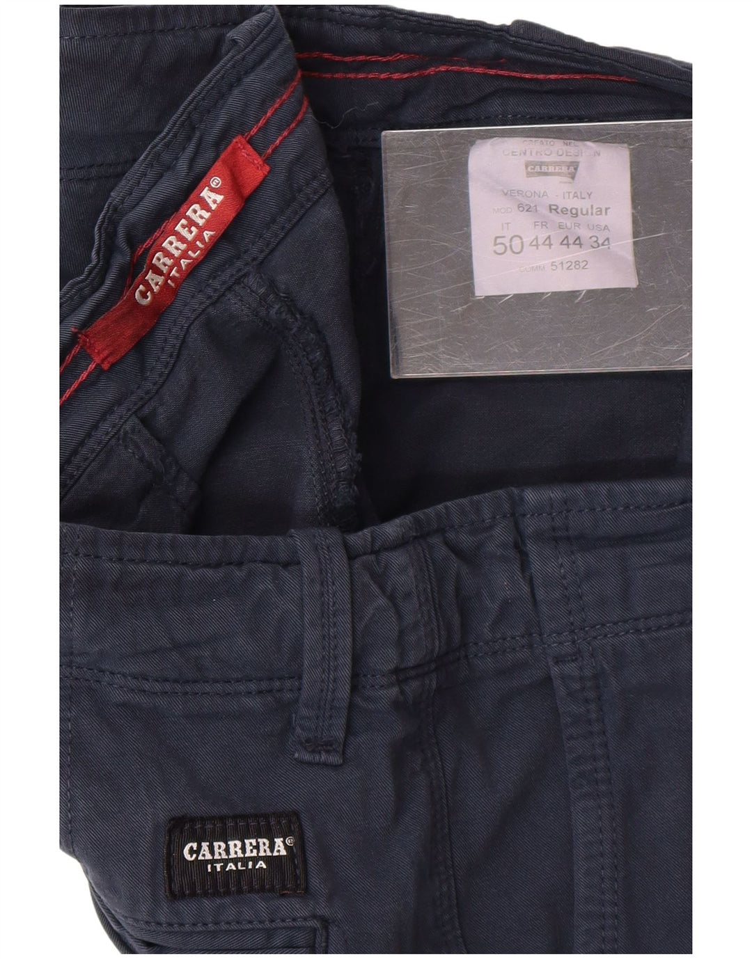 Carrera Herren Chinoshorts W34 Large Marineblau