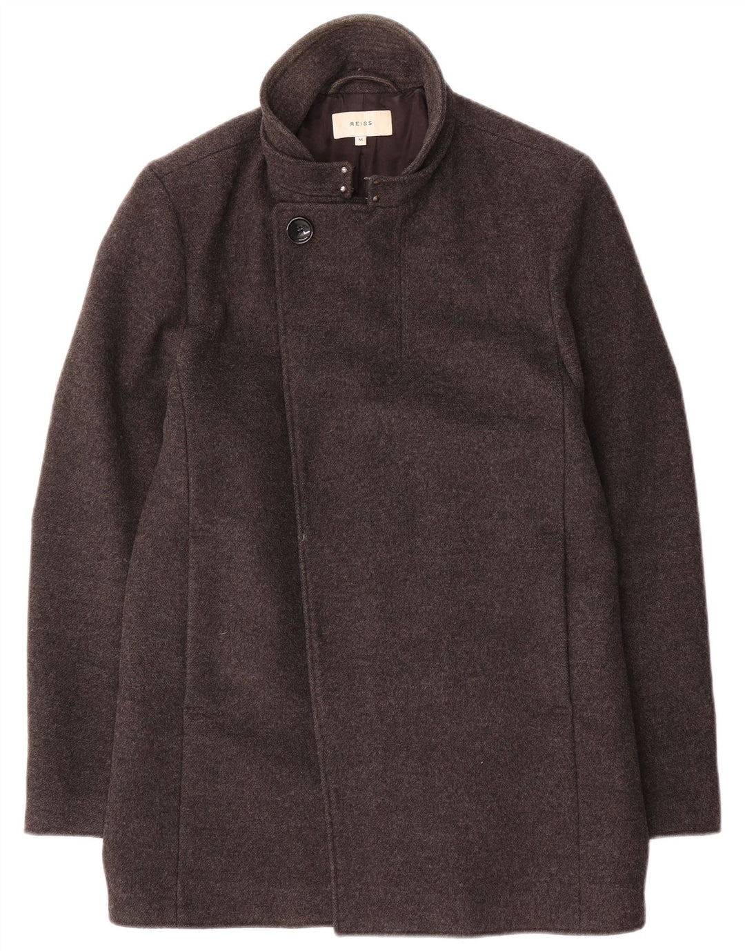 Cappotto da uomo Reiss UK 38 Lana grigio medio