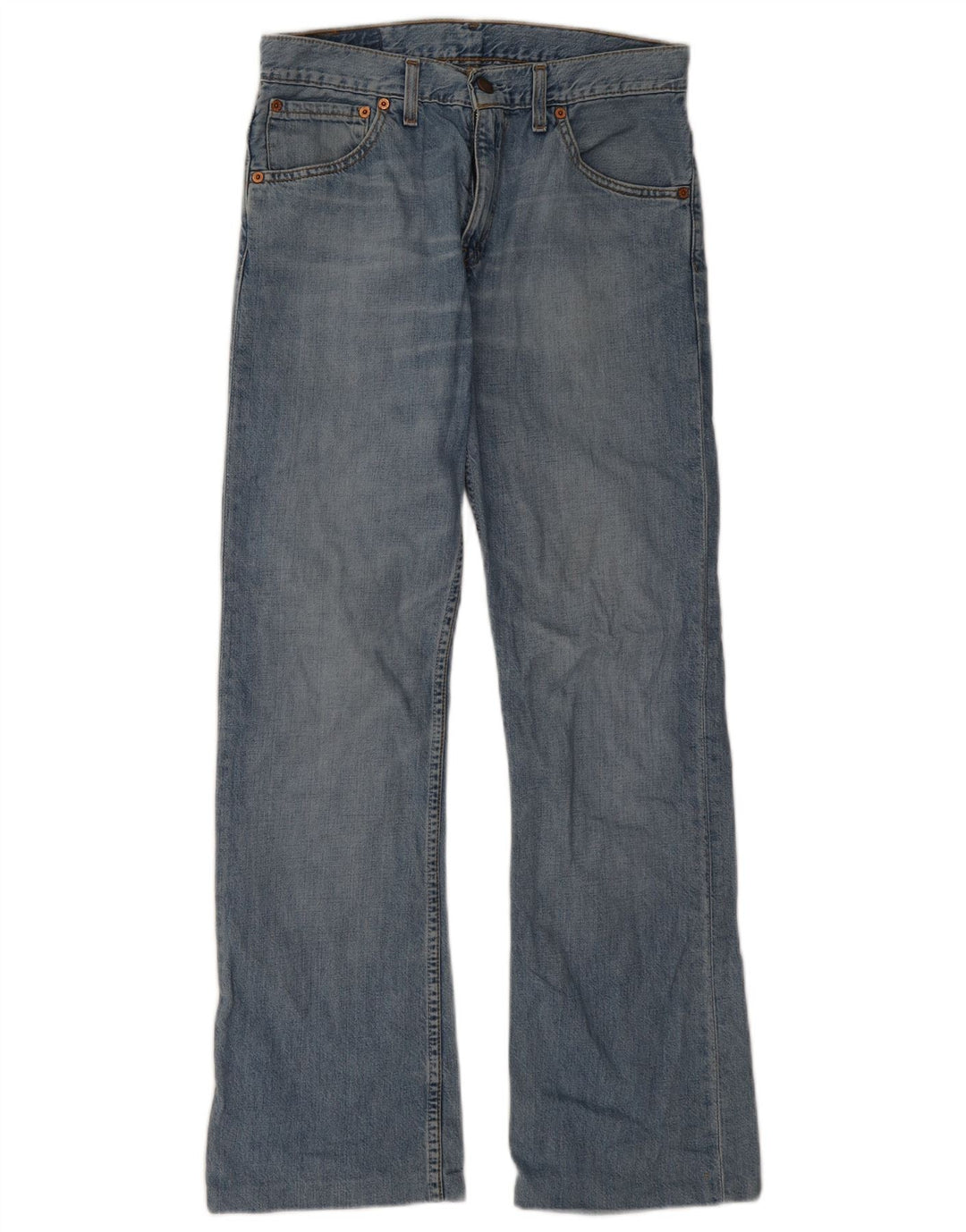 Levi's Mens Bootcut Jeans W29 L30 Blue Cotton