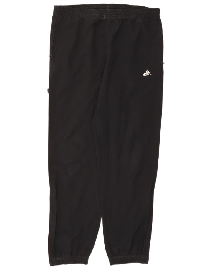 Pantaloni da tuta da uomo Adidas Joggers medio poliestere nero
