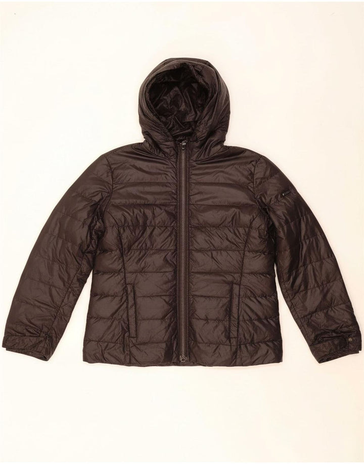 ELLESSE Womens Hooded Padded Jacket UK 18 XL Black