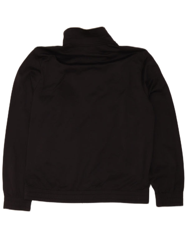 Lotto Mens Tracksuit Top Jacket Small Black Polyester