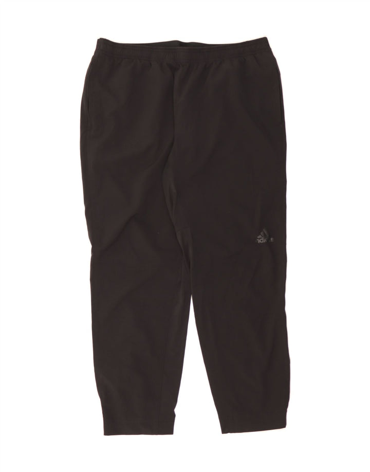 ADIDAS Mens Tracksuit Trousers XL  Black Polyester Vintage Adidas and Second-Hand Adidas from Messina Hembry 