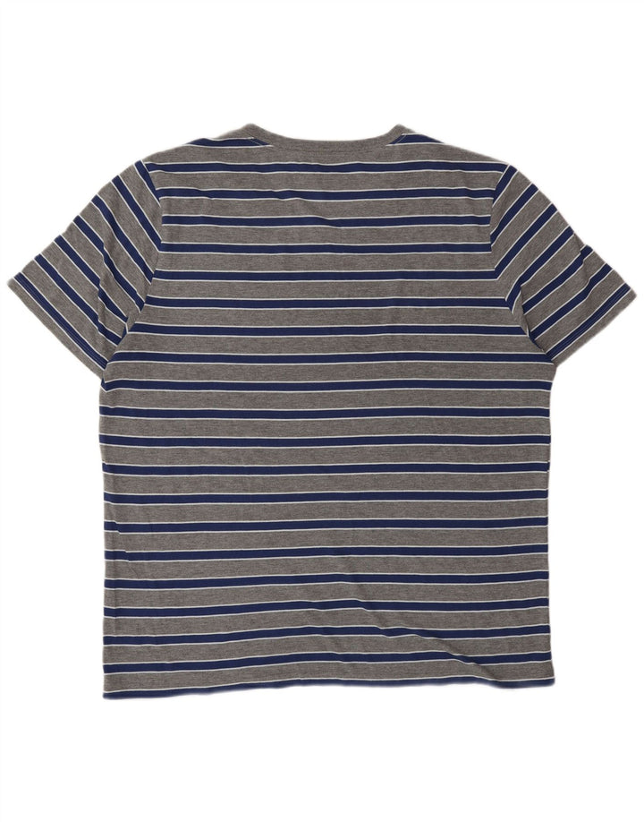 GAP Herre T-Shirt Top XL Gråstribet