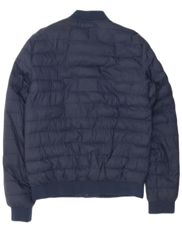 Jack Wills Polstret bomberjakke til mænd UK 38 Medium Navy Blue