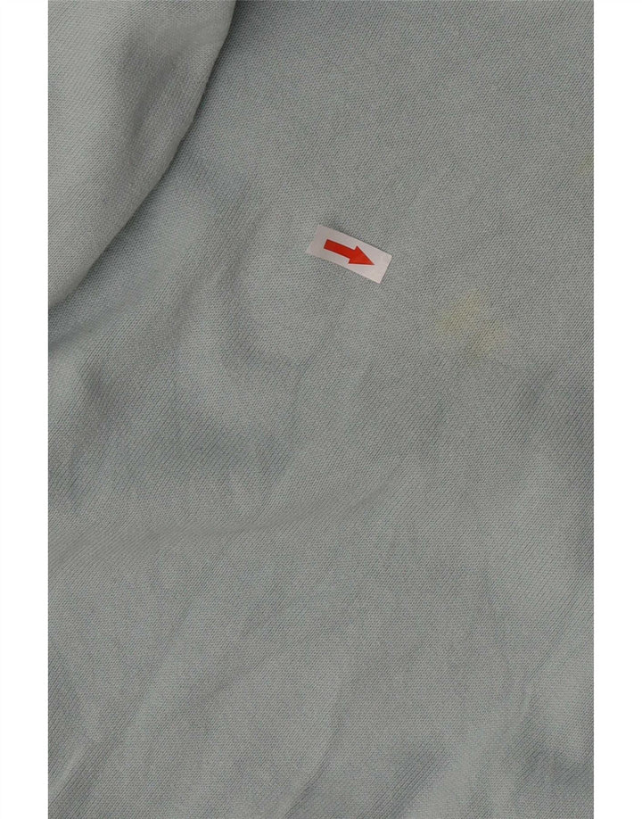 Marks & Spencer Mens Crew Neck Jumper Sweater Medium Blue Cotton