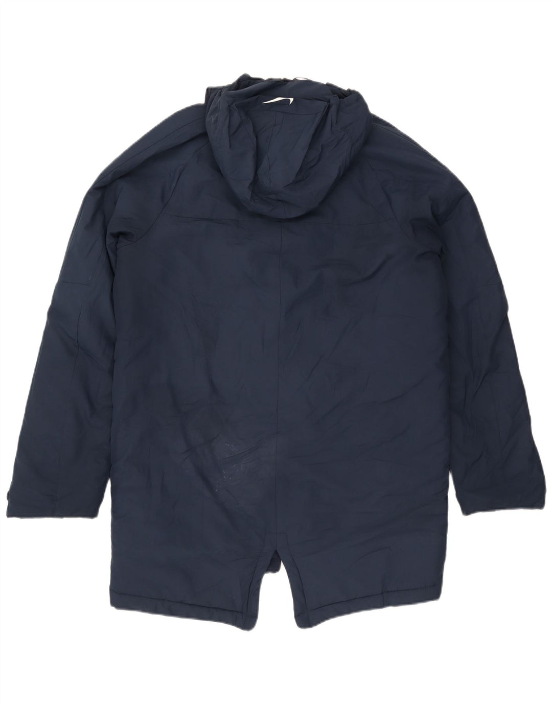 Giacca a vento con cappuccio da uomo Nike UK 38 medio blu navy poliestere