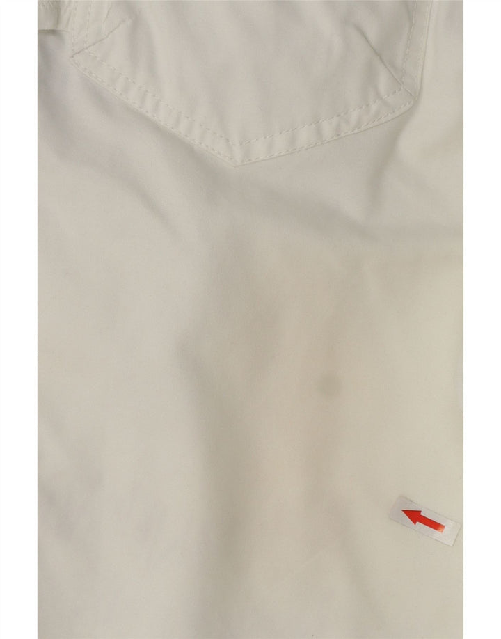 ELLESSE Mens Chino Shorts IT 48 Medium W32  White Cotton