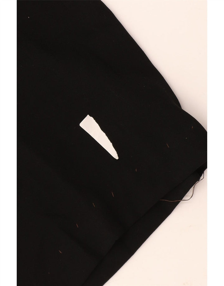 Marks & Spencer Womens Capri Trousers UK 16 Large W34 L22 Black Polyester