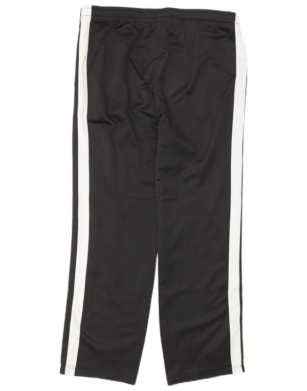 Fila Mens Tracksuit Trousers Large Black Colourblock Polyester