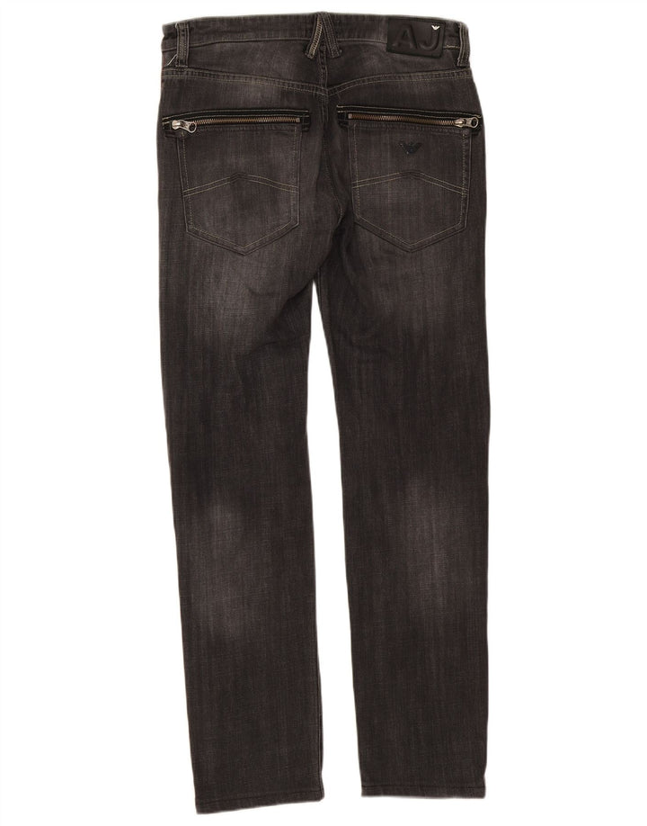 Armani Herre Slim Jeans W31 L30 Grå Bomuld