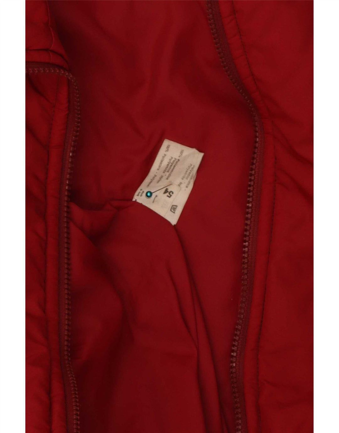 Brugi Veste matelassée homme IT 54 2XL Rouge Colourblock Polyamide