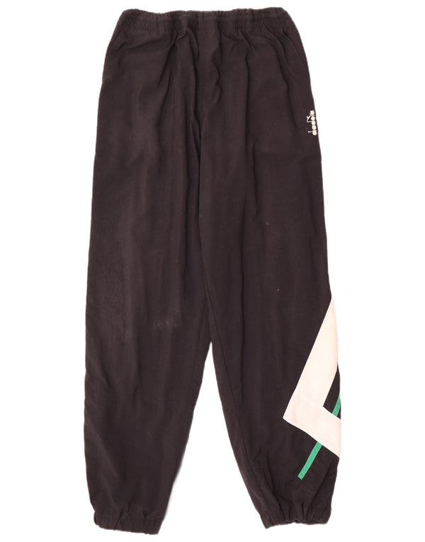 Diadora Pantalon De Survêtement Joggers XL Noir Colourblock Polyamide Homme