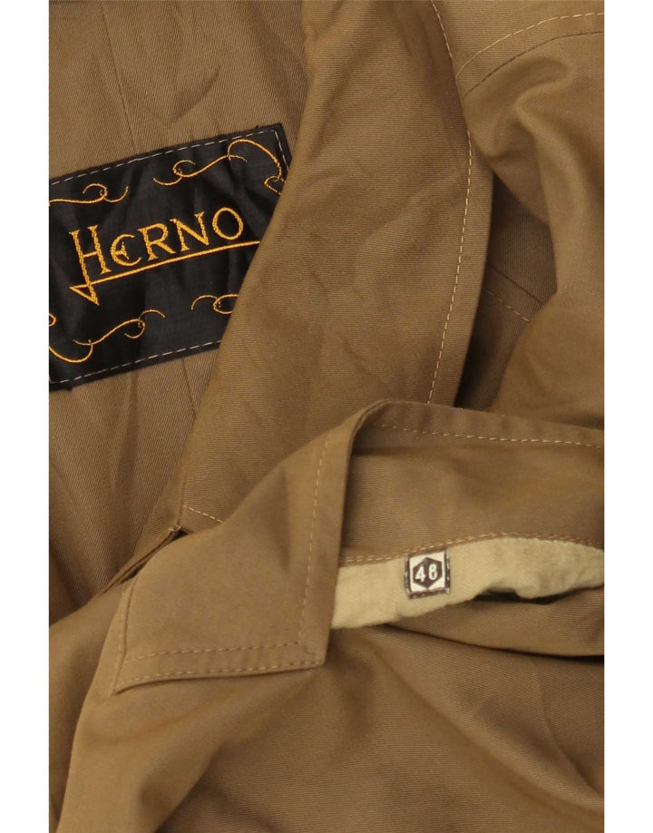 Sobretudo masculino Herno IT 48 médio bege