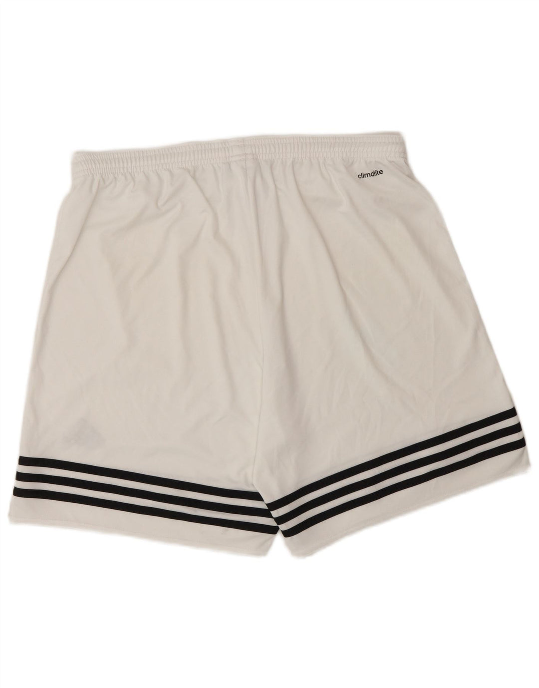 Adidas Hommes Climalite Sport Shorts Grand Blanc Polyester