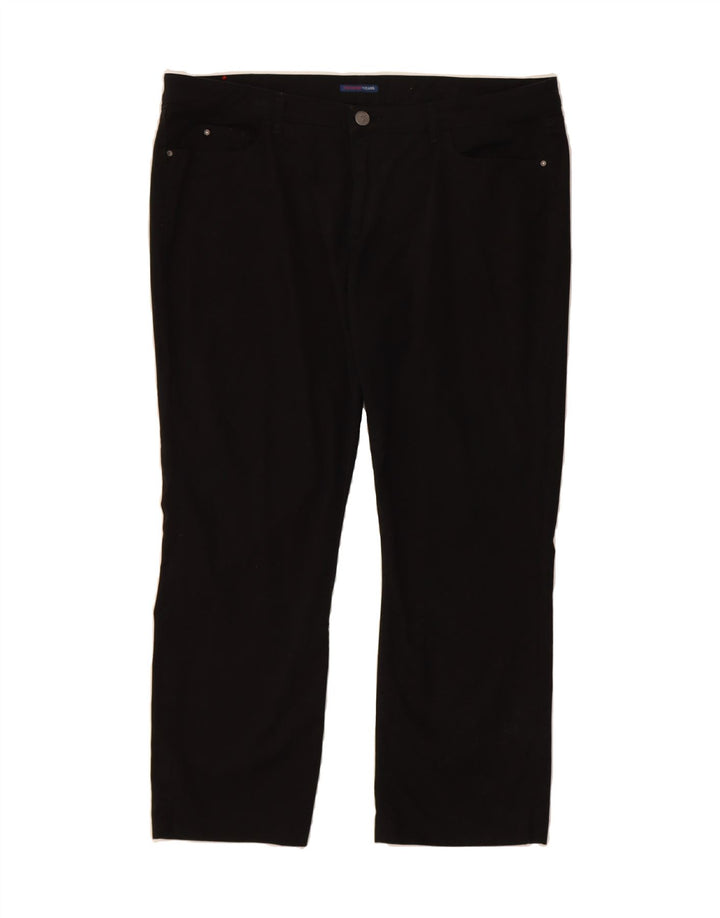 TRUSSARDI Womens Crop Straight Jeans W36 L26 Black Vintage Trussardi and Second-Hand Trussardi from Messina Hembry 