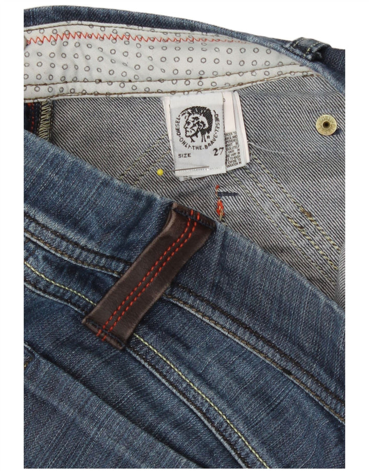 Diesel Womens Slim Jeans W27 L31 Blue Cotton