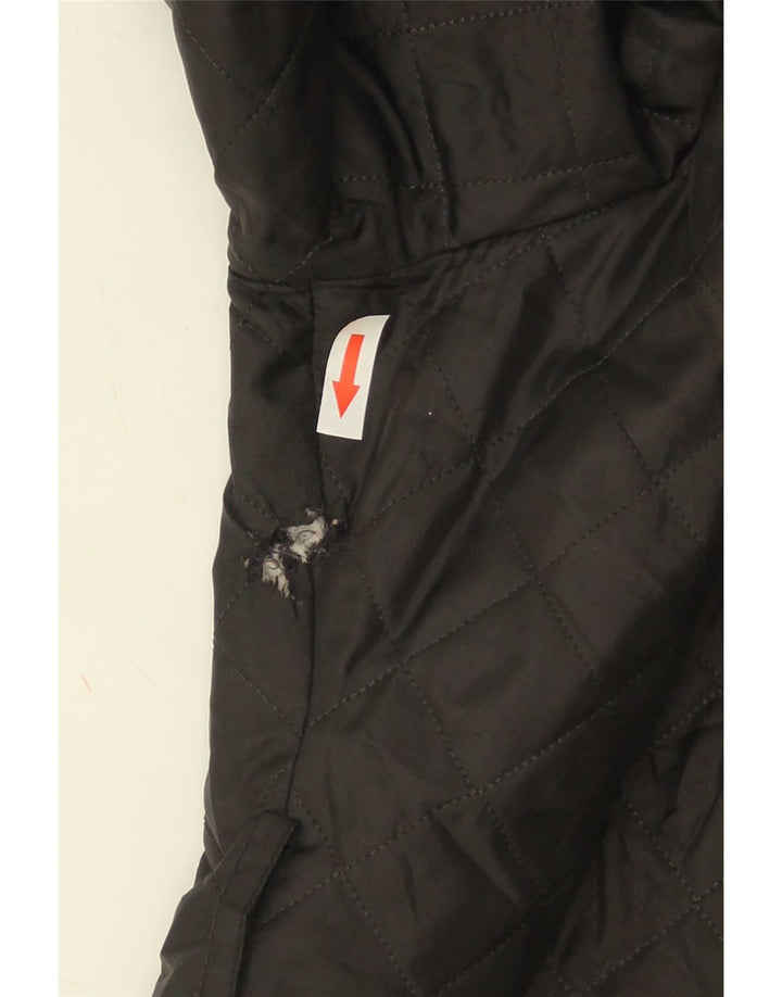 Marks & Spencer Damen Steppmantel UK 18 XL Schwarz Polyester