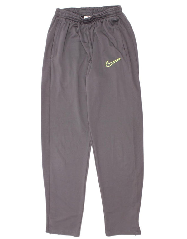 Nike Pantalon de survêtement Dri Fit garçon 13-14 ans W27 L27 Gris Polyester