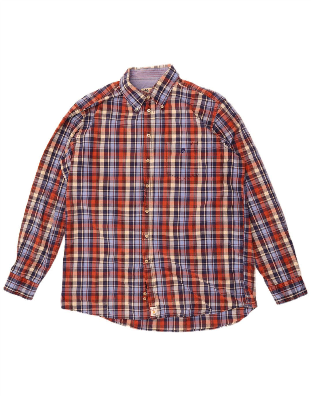 Pierre Cardin Mens Shirt XL Multicoloured Check