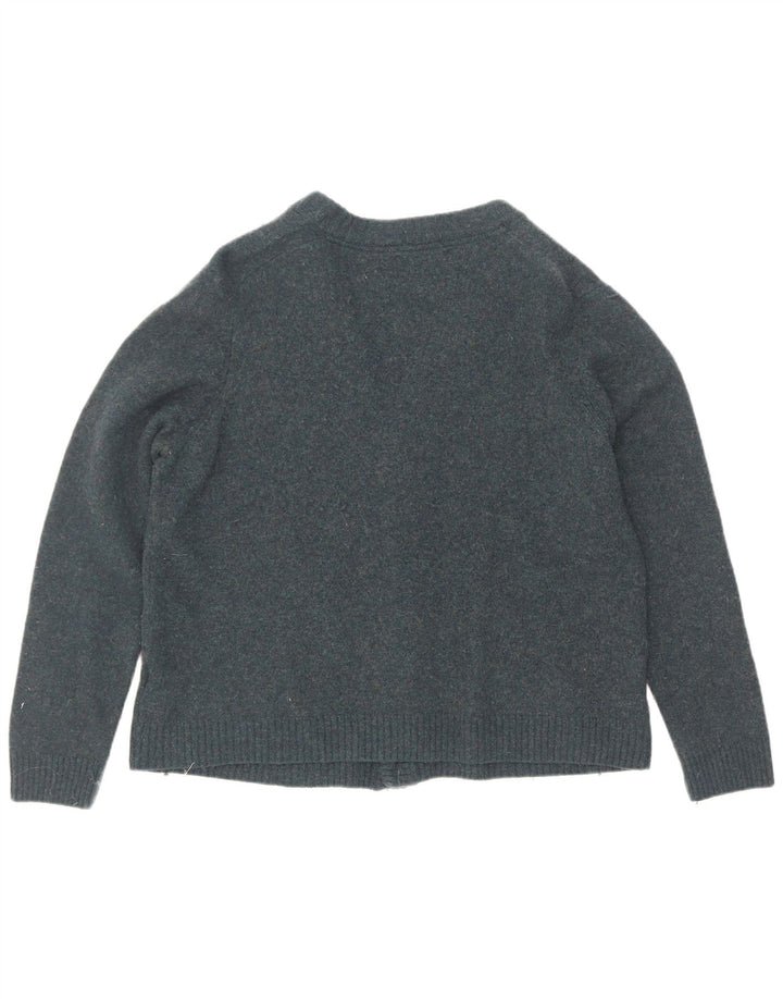 Marks & Spencer Herre Cardigan Sweater 2XL Blå Uld