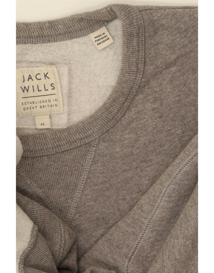 Jack Wills Herre sweatshirt Jumper Medium Grå Bomuld