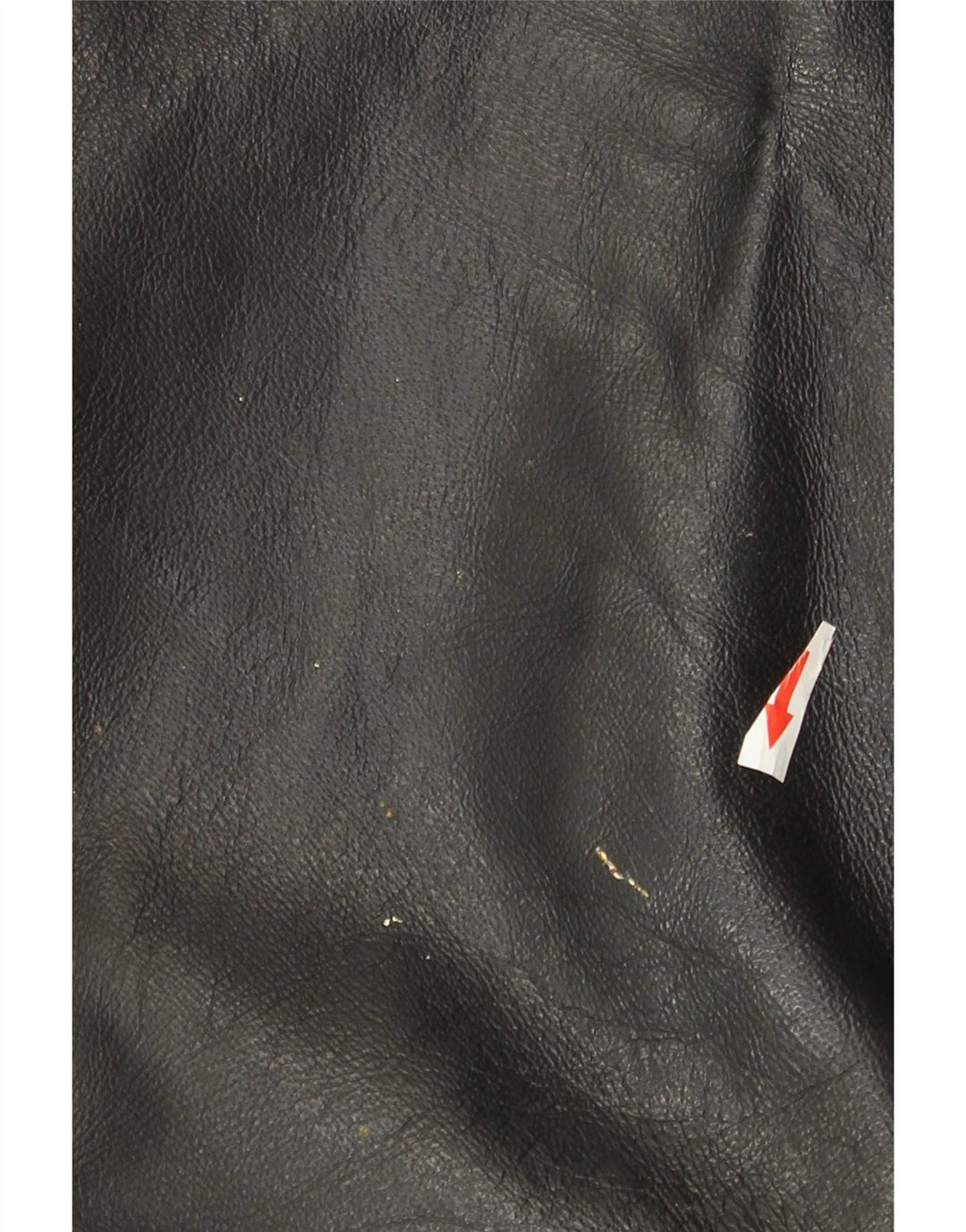 Vintage Mens Leather Trousers W36 L31 Black Leather