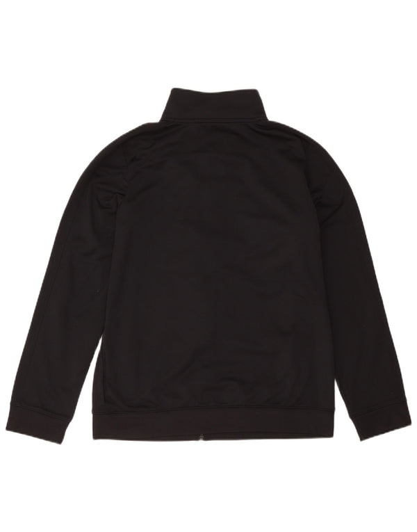 Under Armour Boys Tracksuit felső kabát 14-15 éves XL fekete poliészter