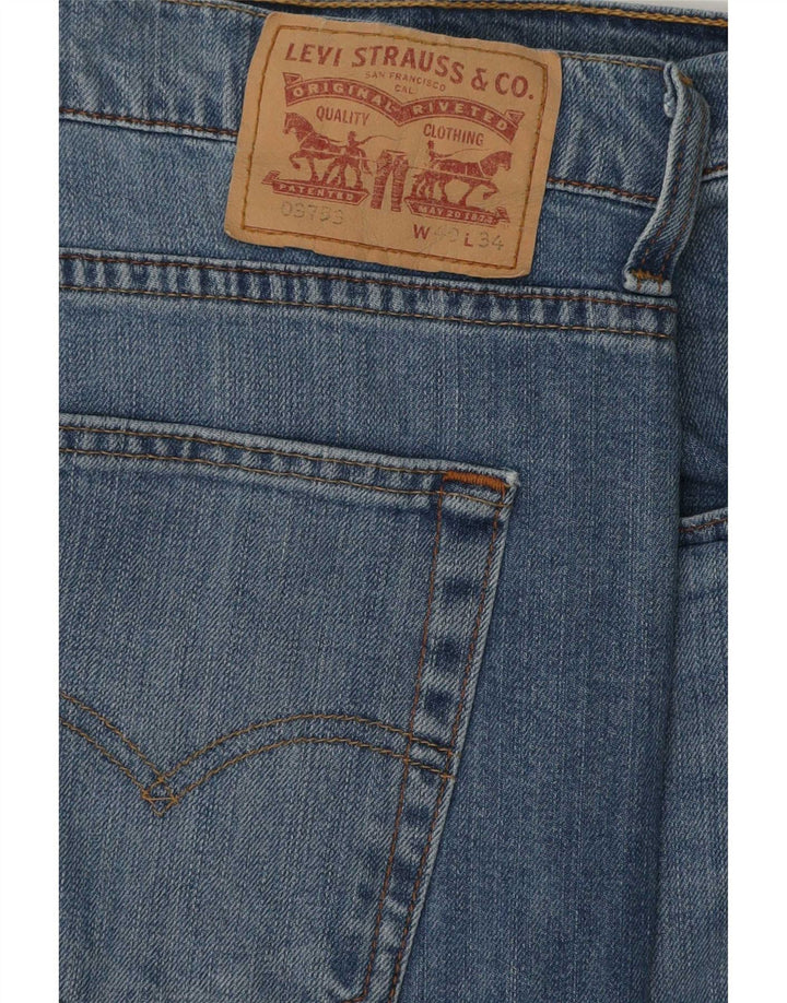 Jeans slim da uomo Levi's W40 L34 cotone blu