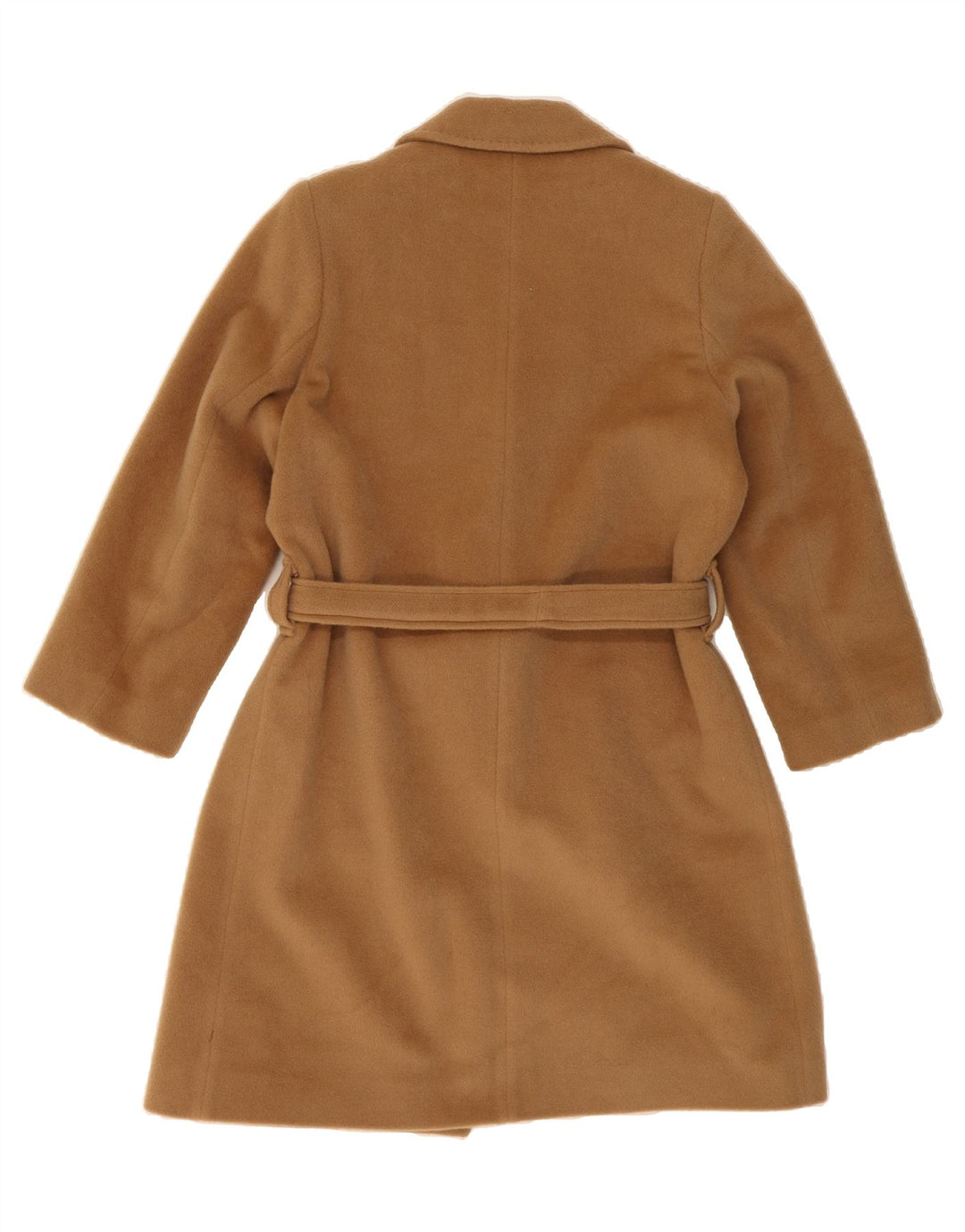 FODERA BEMBERG Womens Overcoat IT 43 Medium Brown Wool Vintage Fodera Bemberg and Second-Hand Fodera Bemberg from Messina Hembry 