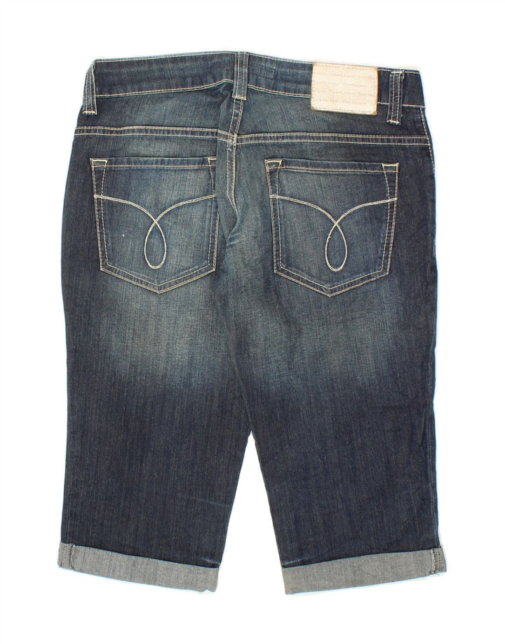 CALVIN KLEIN Womens Denim Shorts W27  Small Blue Cotton Vintage Calvin Klein and Second-Hand Calvin Klein from Messina Hembry 
