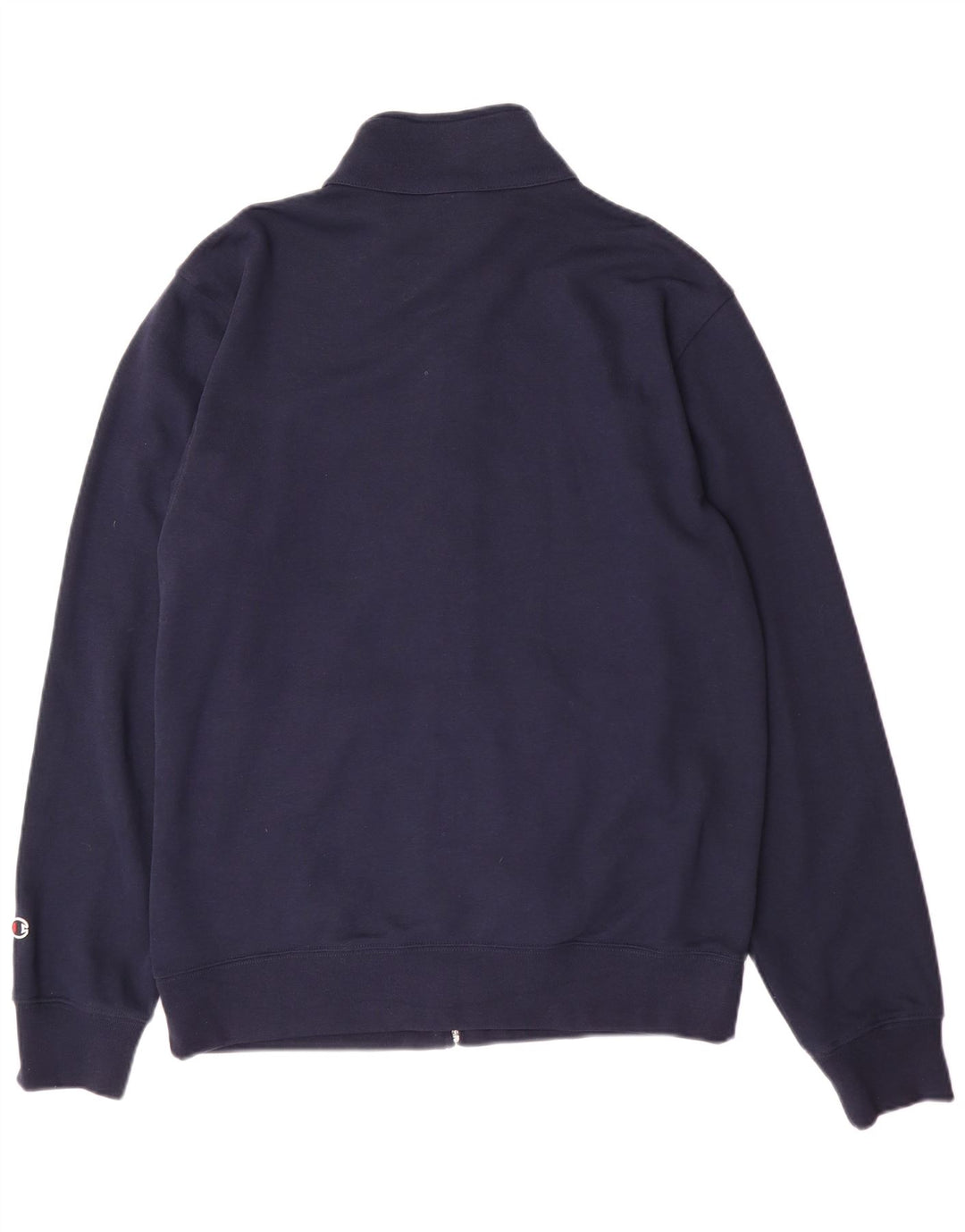 Champion Veste de Survêtement Homme Bleu Marine Moyen Coton