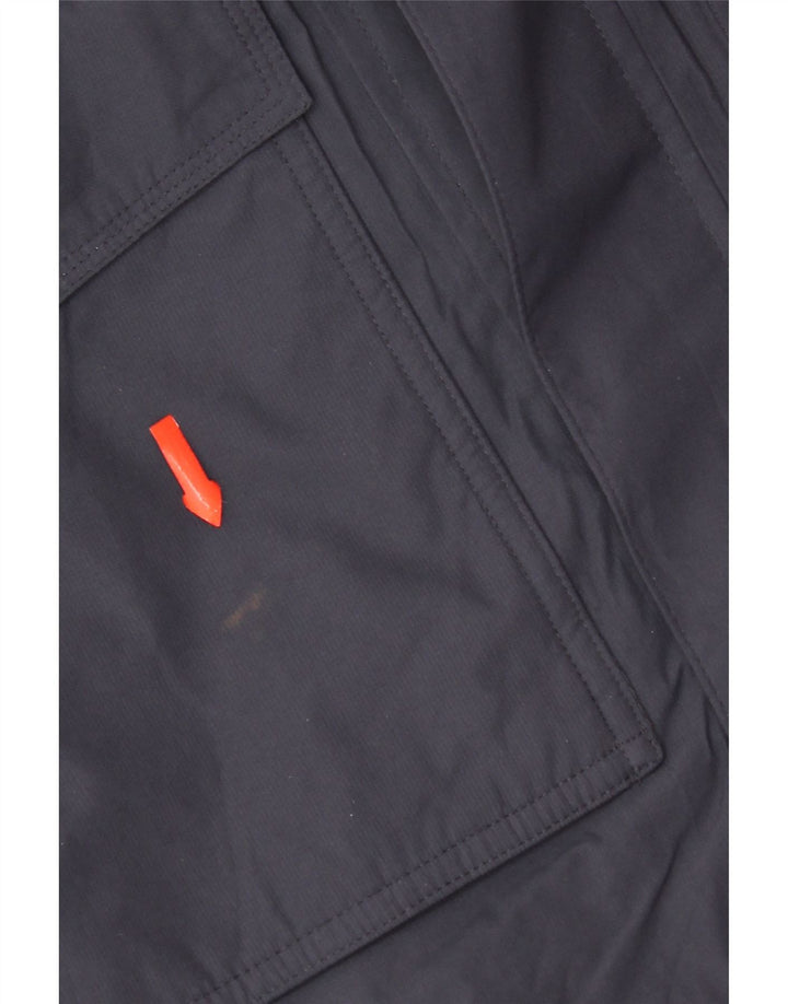 MOUNTAIN WAREHOUSE Wattierte Herrenjacke mit Kapuze, UK 38, Mittelmarineblau