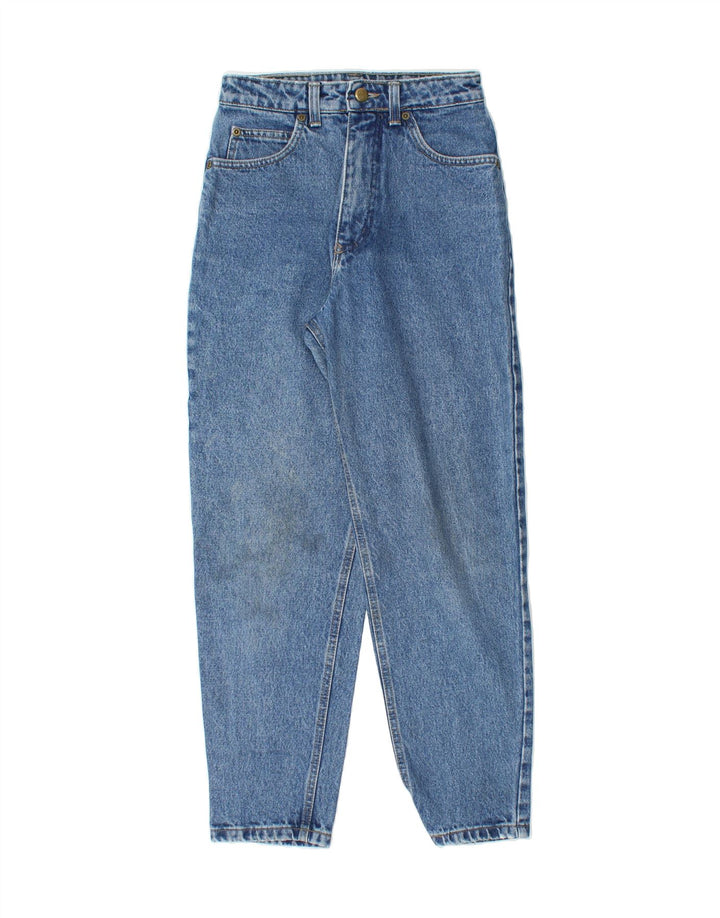 VINTAGE Womens Tapered Jeans W24 L26 Blue Vintage Vintage and Second-Hand Vintage from Messina Hembry 