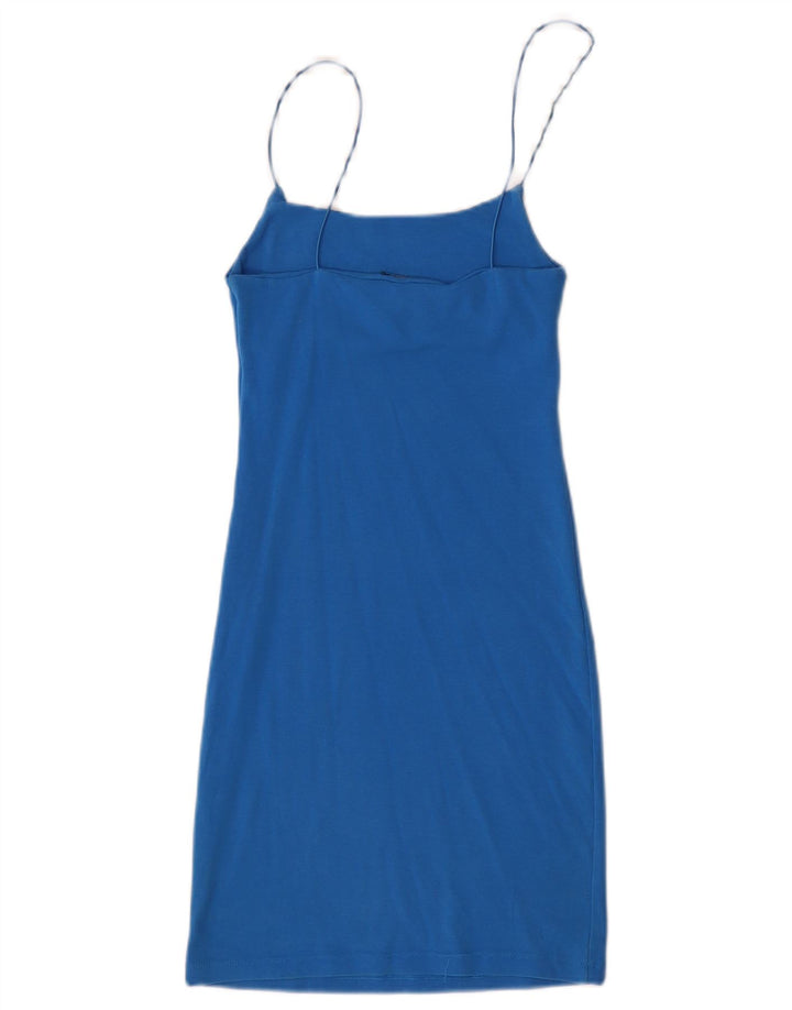 Zara Womens Sundress UK 12 Medium Blue