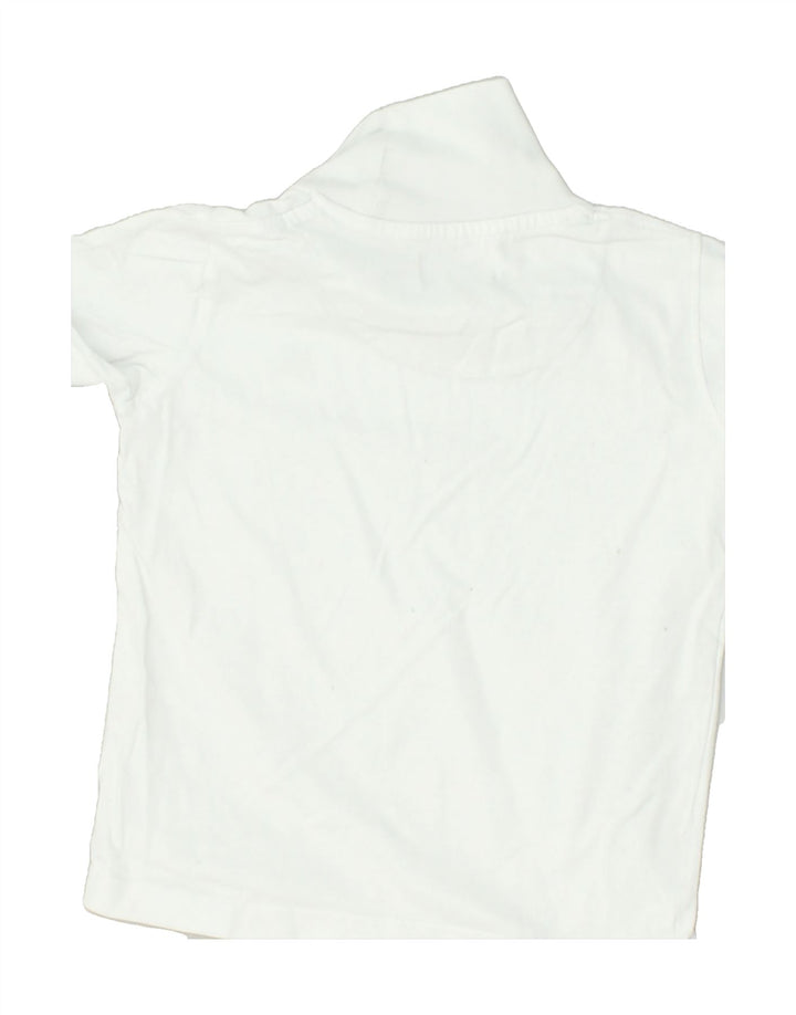 HARMONT & BLAINE Boys Roll Neck Top Long Sleeve 3-4 Years White Cotton | Vintage Harmont & Blaine | Thrift | Second-Hand Harmont & Blaine | Used Clothing | Messina Hembry 