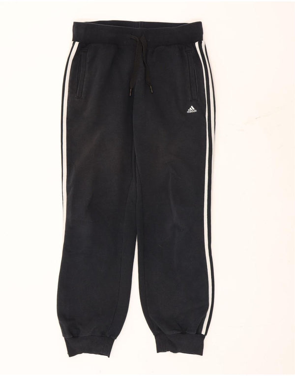 Pantaloni da tuta da donna Adidas Joggers UK 8/10 Small Black Cotton