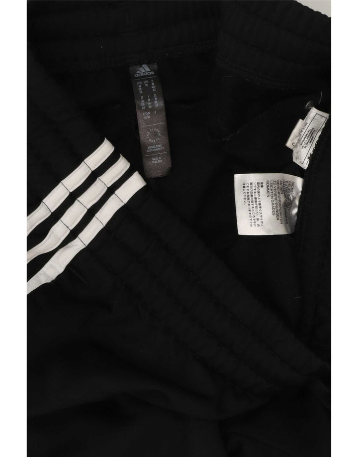 Adidas Pantalon de survêtement pour femme UK 12/14 Medium Noir Polyester