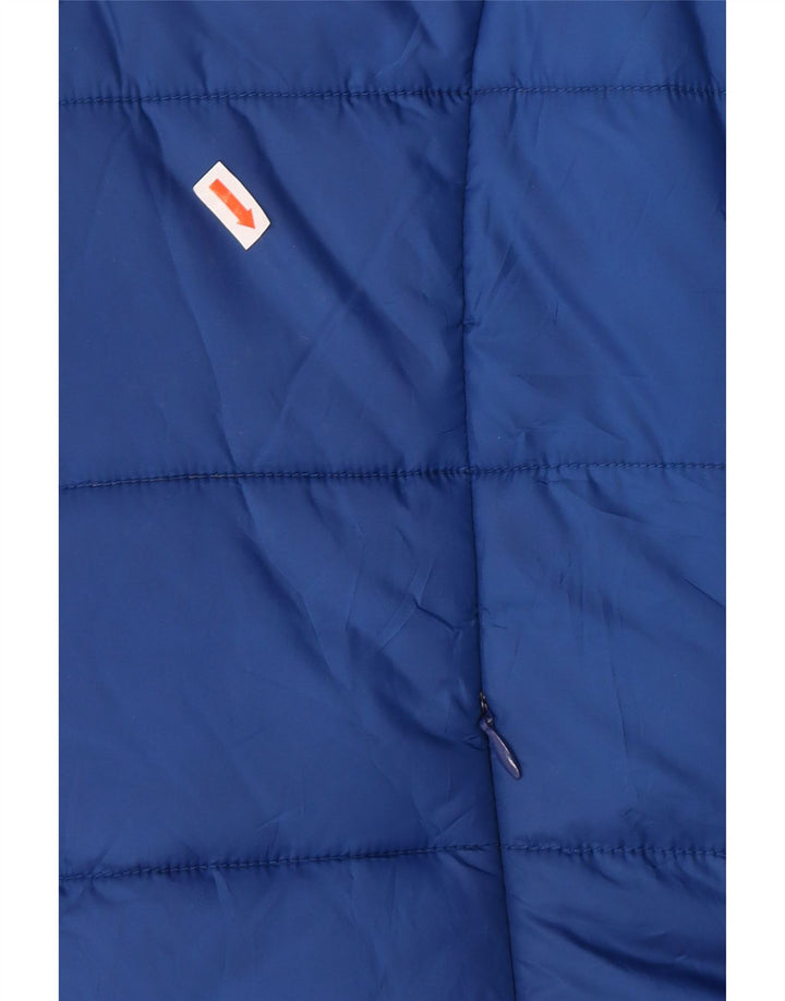 CAVALLI Giacca Imbottita Donna IT 46 Large Blu Poliestere