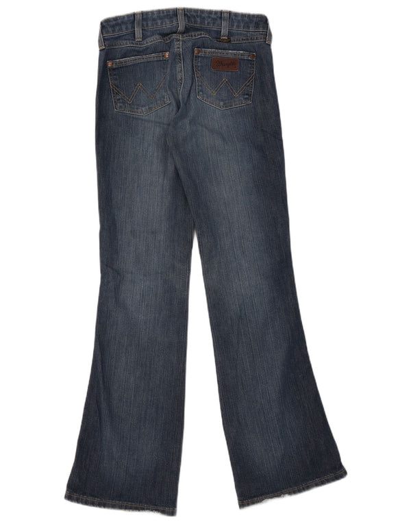 Wrangler ženske Eve Bootcut traperice W28 L32 plavi pamuk