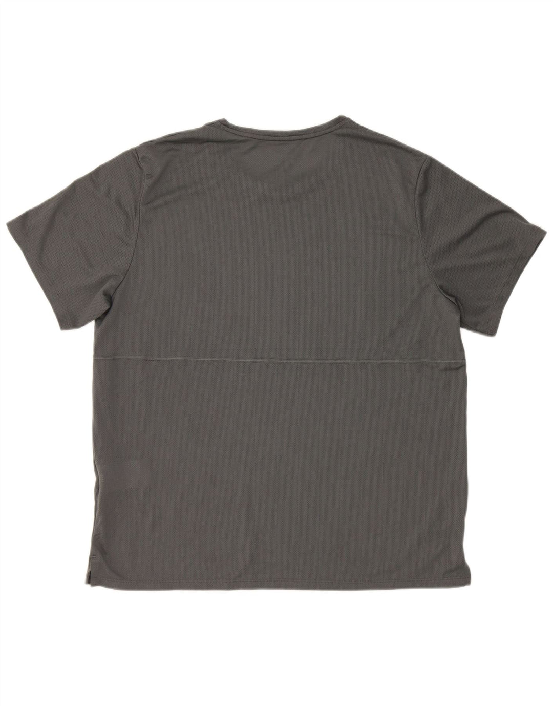 Nike Mens Dri Fit T-Shirt Top XL Grey Polyester
