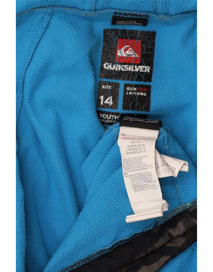 Quiksilver Veste Coupe-Vent Graphique Garçon 13-14 ans Multicolore