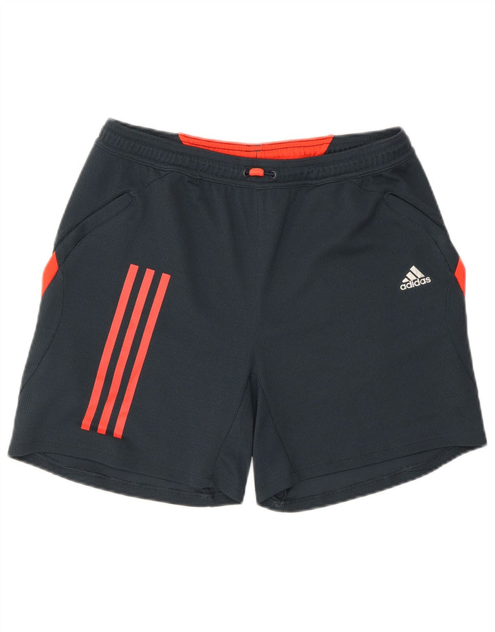 Adidas Mens Climacool Sport Shorts XS  Navy Blue Polyester