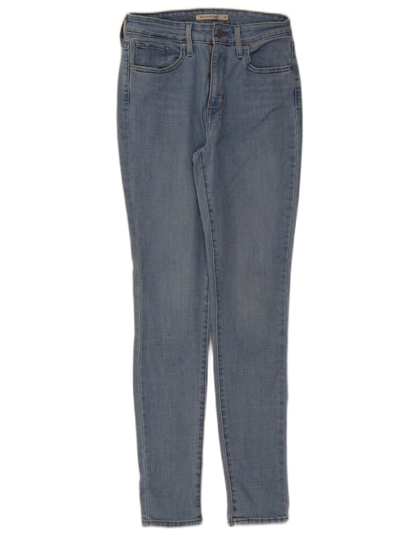 Jeans skinny a vita alta Levi's 721 da donna W28 L30 cotone blu