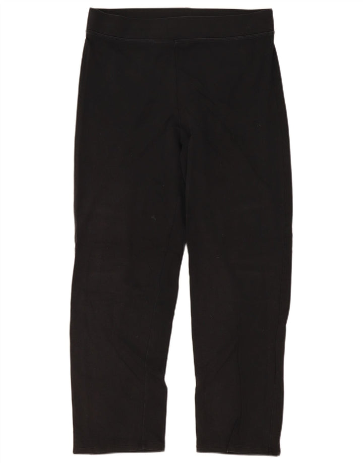 Marks & Spencer Womens Leggings UK 14 Large Black Cotton