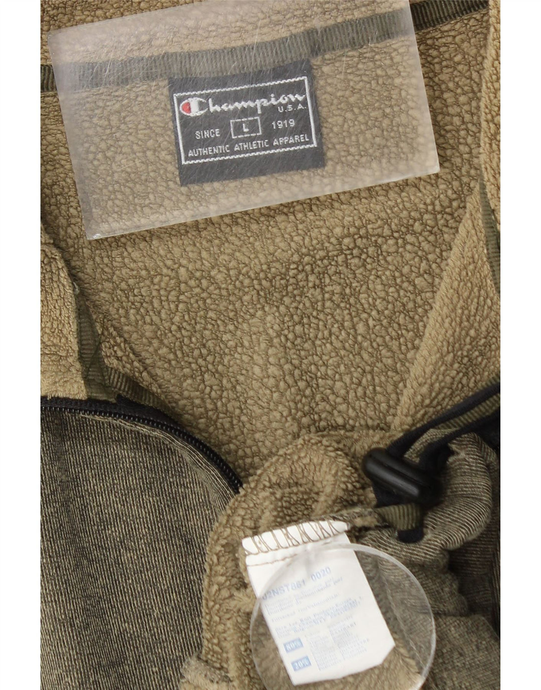 Ανδρική φόρμα Champion Top Jacket Large Khaki Cotton